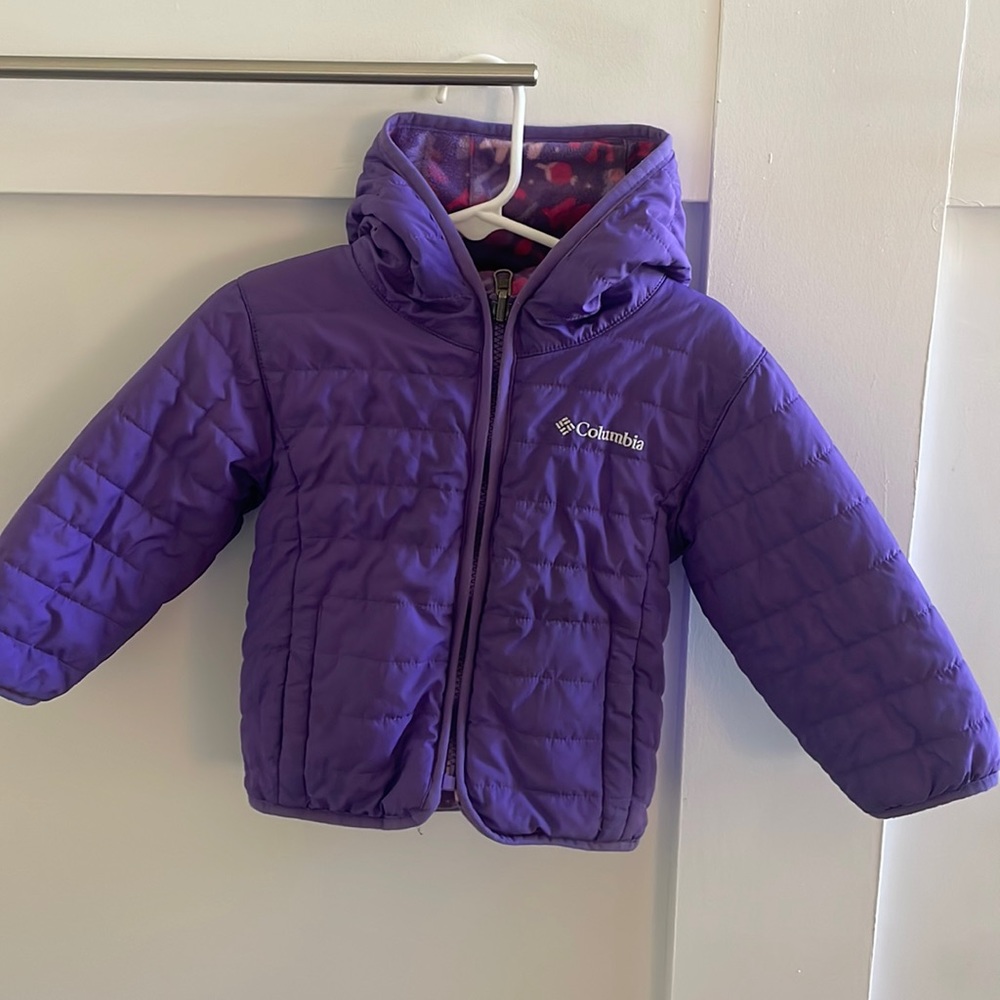Reversible puffer and fleece jacket